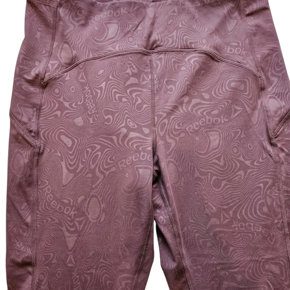 Reebok Womams Spirit High Rise Athletic Leggings With Pockets EUC Sz XL - Picture 2 of 7